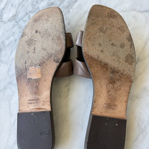 Loved Pair of Oran H Sandals Brown - Picture 6 of 6